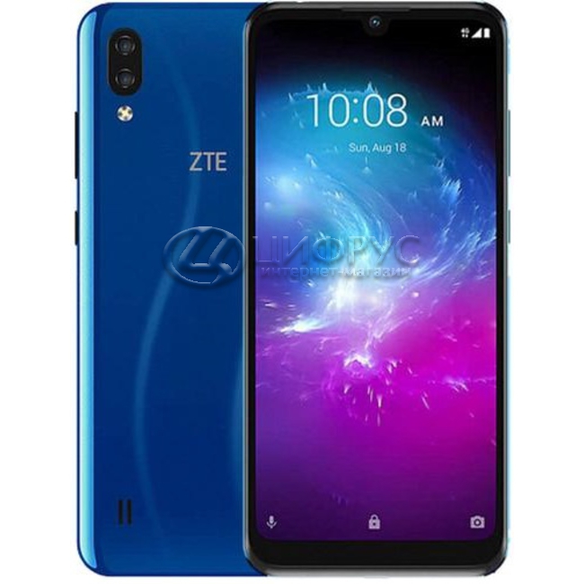 Купить ZTE Blade A5 (2020) 32Gb+2Gb Dual LTE Blue (РСТ) в Москве – цена ...