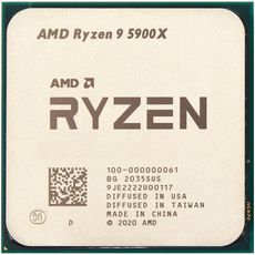 AMD Ryzen 9 5900X X12 AM4 OEM 105W 3700 (100-000000061) (EAC)