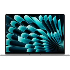 Apple MacBook Air 15 2023 (Apple M2, RAM 8Gb, SSD 256Gb, Apple graphics 10-core, macOS) Silver (MQKR3)
