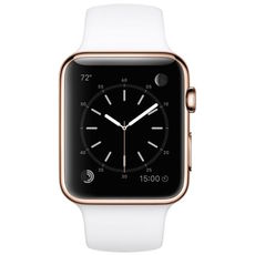 Apple Watch Edition with Sport Band (38 мм) 18-Karat Rose Gold/White