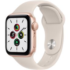 Apple Watch SE GPS 40mm Aluminum Case with Sport Band Gold (LL)