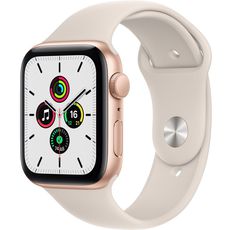 Apple Watch SE GPS 44mm Aluminum Case with Sport Band Gold (LL)