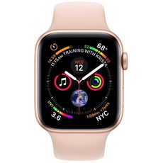 Apple Watch Series 4 GPS 40mm Aluminum Case with Sport Band gold/pink