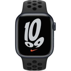 Apple Watch Series 7 45mm Aluminum Case with Sport Band Nike Black