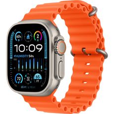 Apple Watch Ultra 2 49 mm Titanium Case Ocean Band Orange