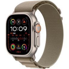 Apple Watch Ultra 2 49mm Titanium Case Alpine Loop (L) Olive