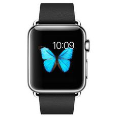 Apple Watch with Classic Buckle (38 мм) Stainless Steel/Black
