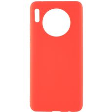 Задняя накладка для Huawei Mate 30 Pro красная силикон