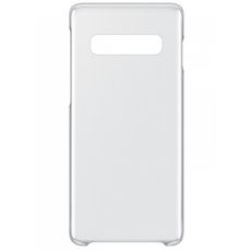 Задняя накладка для Samsung Galaxy S10+ прозрачная силиконовая