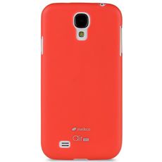 Задняя накладка для Samsung Galaxy S4 красная силикон