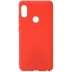 Задняя накладка для Xiaomi Redmi Note 5/5Pro красная силикон