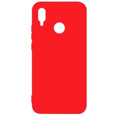 Задняя накладка для Xiaomi Redmi Note 7 красная силикон