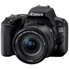 Canon EOS 200D Kit EF-S 18-55mm f/3.5-5.6 STM Black