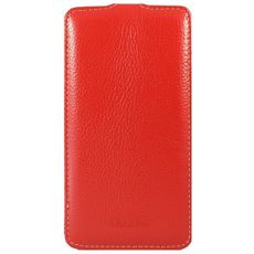 Чехол для Nokia Lumia 830 откидной красная кожа