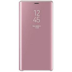 Чехол-книга для Samsung Galaxy Note 10 розовый Clear View