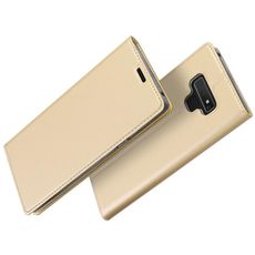 Чехол-книга для Samsung Note 9 Flip золотой