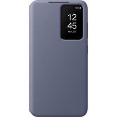 Чехол-книга для Samsung S24 Plus Smart View Wallet Case фиолетовый