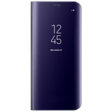 Чехол-книга для Samsung S8 Plus фиолетовый Clear View