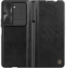 Чехол-книга для Samsung Z Fold5 черный Nillkin со шторкой для камеры и с разъемом для стилуса