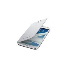 Чехол книжка для Samsung N7100 Note 2 белая кожа