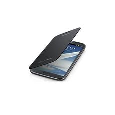 Чехол книжка для Samsung N7100 Note 2 черная кожа