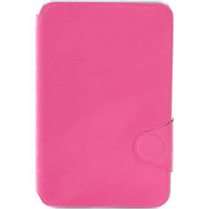 Чехол книжка для Samsung Tab2 P5100 розовая кожа