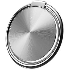 Kольцо-держатель для телефона серебряное