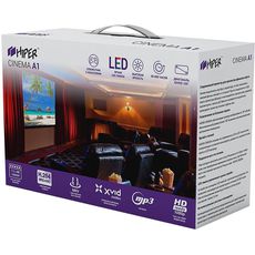 Hiper Cinema A1 LCD 1500Lm (800x480) 1000:1  :50000 1xUSB typeA 1xHDMI 0.9 (HPC-A1B) (EAC)