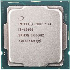 Intel Core i3 10100 LGA 1200 Comet Lake 3.6GHz, 6Mb, Oem (CM8070104291317) (EAC)