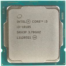 Intel Core i3 10105 LGA 1200 Comet Lake Refresh 3.7GHz, 6Mb, Oem (CM8070104291321) (EAC)