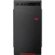 IRU Home 310H5SE (Intel Core i3 10100 3.6, 4Gb, SSD 240Gb, UHDG 630, Free DOS, GbitEth, 400W) Black (1610371) ()