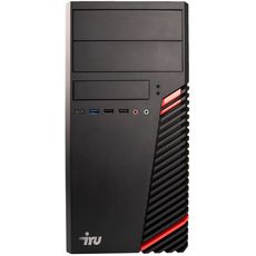 IRU Home 320A3SM (AMD Athlon 3000G 3.5, 8Gb, SSD 240Gb, Vega 3, Free DOS, GbitEth, 400W) Black (1885374) ()