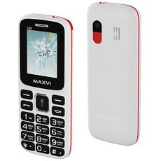 MAXVI C26 White Red (РСТ)