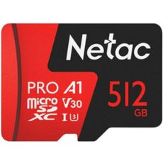 MicroSD 512gb Netac P500 PRO MicroSDHC 512Gb Class 10 UHS-I 100MB/s