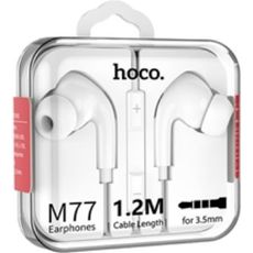 Наушники HOCO M77 Wired Earphones 3.5 белые