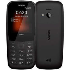 Nokia 220 4G Dual sim Black (РСТ)