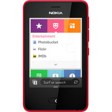Nokia Asha 501 Dual Bright Red