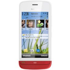 Nokia C5-06 White Red