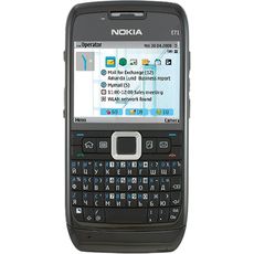 Nokia E71 Black Steel
