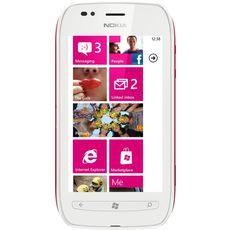 Nokia Lumia 710 White Fuchsia