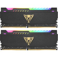 Patriot Memory VIPER STEEL RGB 32 (16x2) DDR4 3200 DIMM CL18 dual rank (PVSR432G320C8K) ()