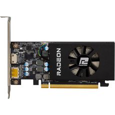 PowerColor Low Profile AMD Radeon RX 6400 4GB, Retail (AXRX 6400 LP 4GBD6-DH) ()