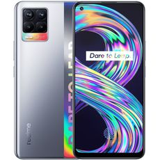 Realme 8 128Gb+6Gb Dual LTE Silver ()