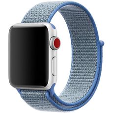 Ремешок для Apple Watch 42/44/45/49mm синий из плетеного нейлона