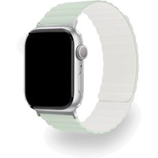 Ремешок для Apple Watch 38/40/41mm шалфей/бежевый uBear Mode силикон магнитный Ремешок для Apple Watch 38/40/41mm шалфей/бежевый uBear Mode силикон магнитный