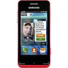 Samsung S7230 Wave 723 La Fleur Garnet Red