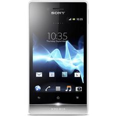 Sony Xperia Miro ST23i White Silver