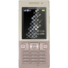 Sony Ericsson T700 Gold on Pink