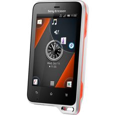 Sony Ericsson Xperia Active White Orange