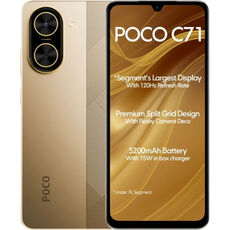 Технические характеристики: Xiaomi Poco C71 4/128Gb 4G Gold